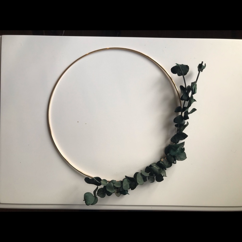 Eucalyptus wall decor ring